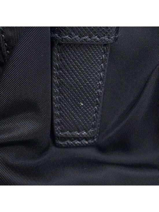 Prada Backpack Nylon Sequin Black